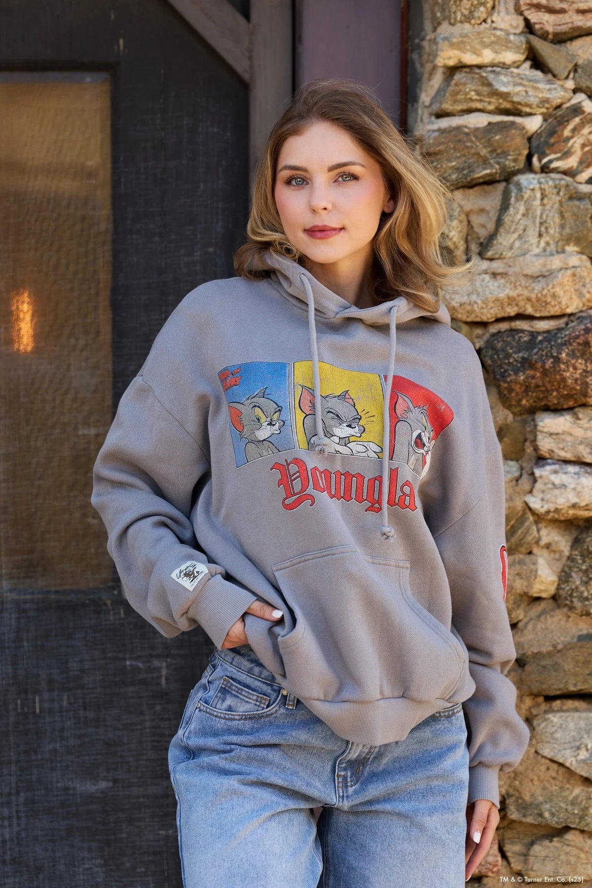 Tom & Jerry x Youngla Oversized Hoodie