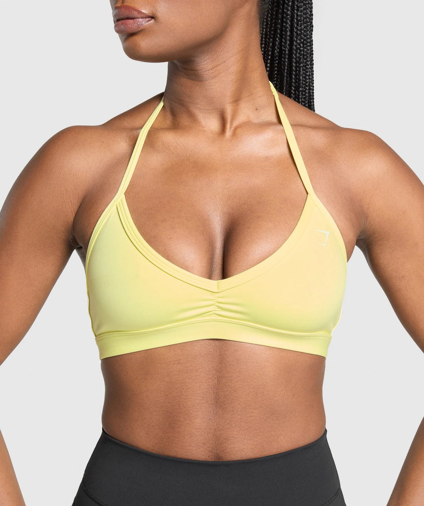 Minimal Halterneck Sports Bra