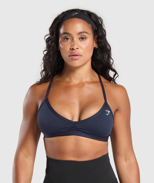 Minimal Sports Bra Heavy Blue