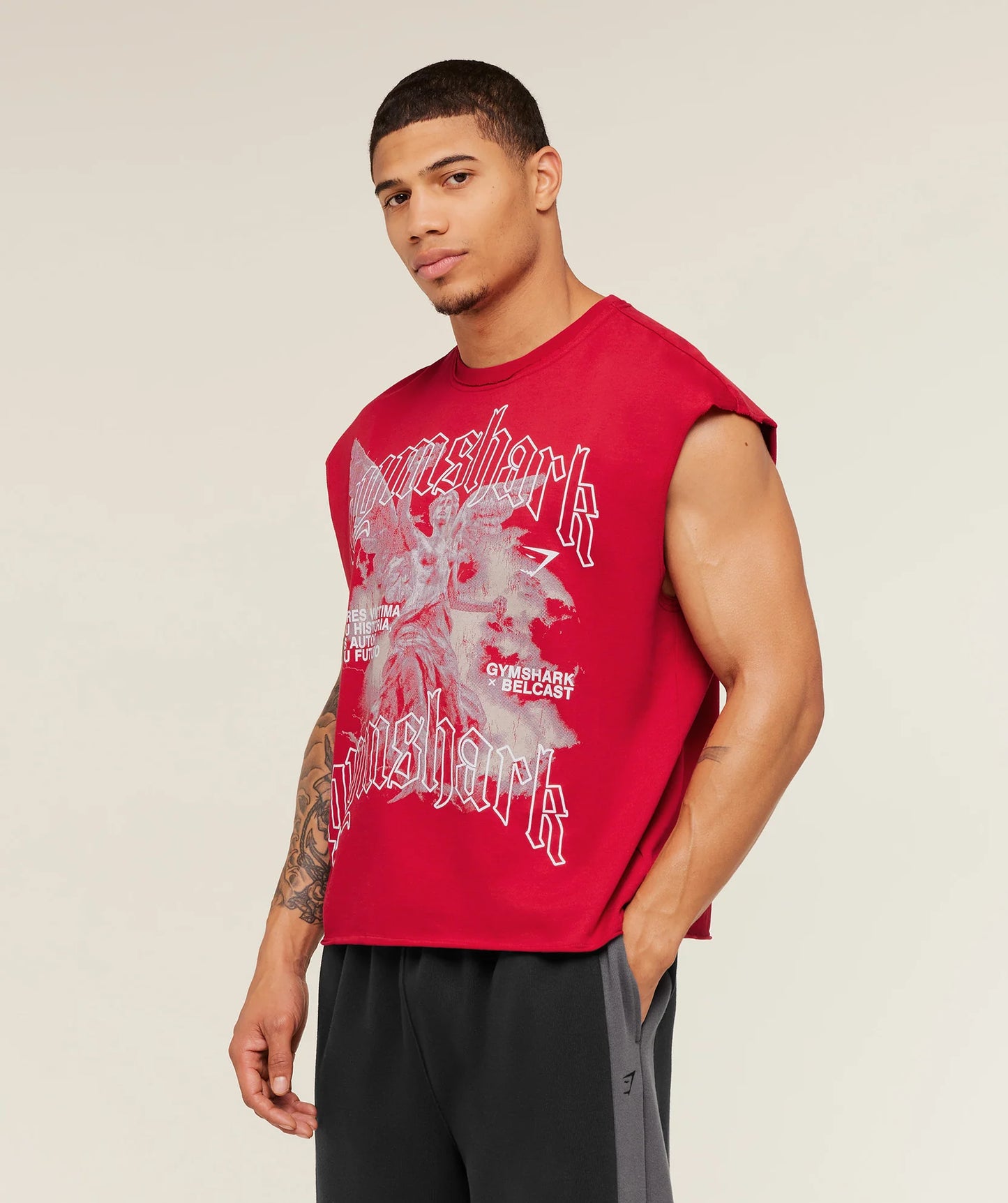 x Carlos Belcast Cut Off Tee