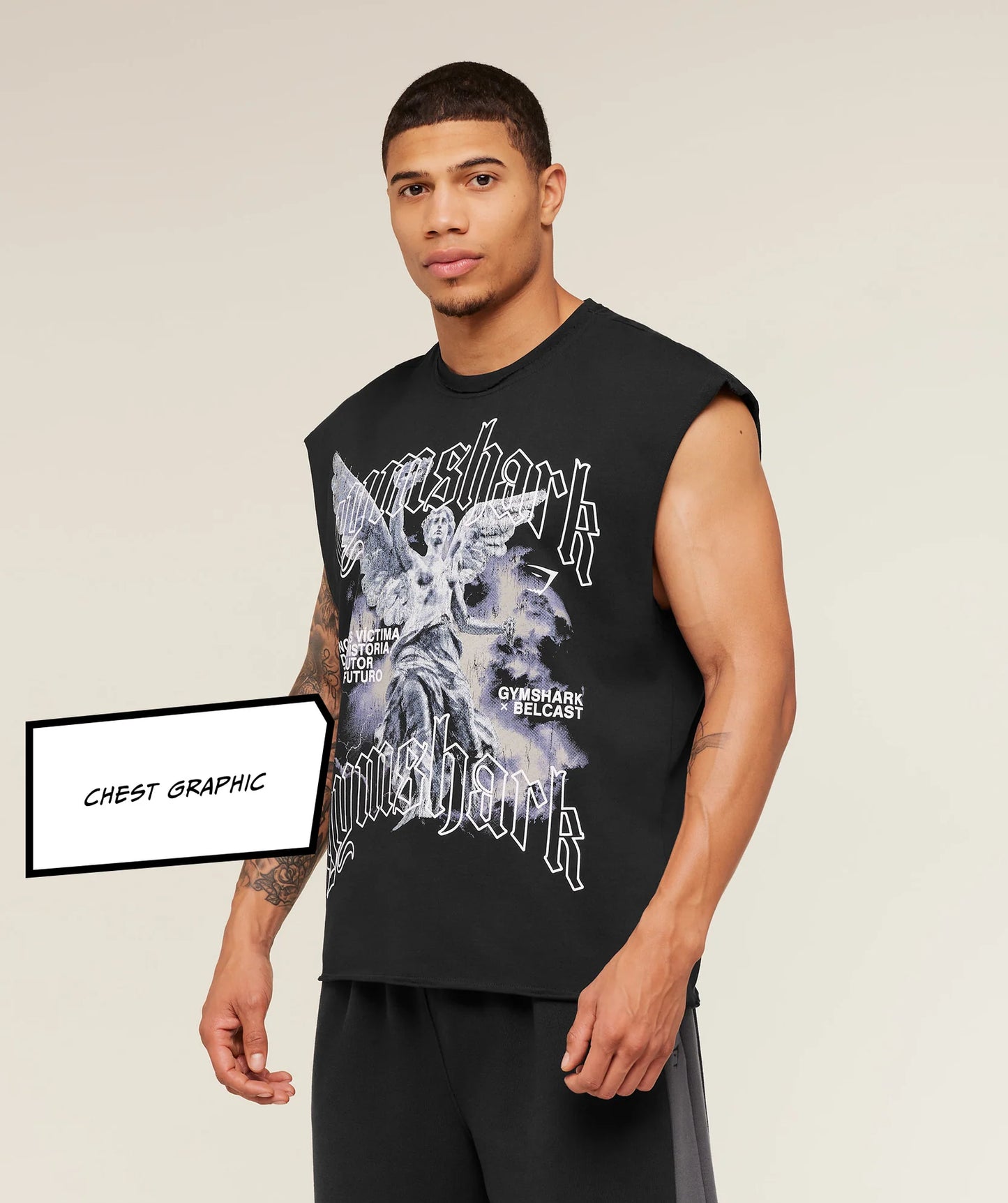 x Carlos Belcast Cut Off Tee