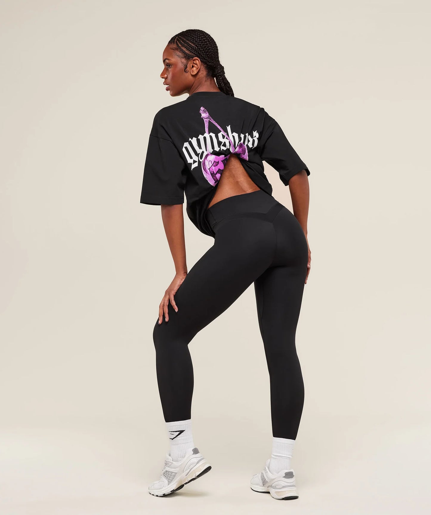 Cherry Graphic Oversized T-Shirt