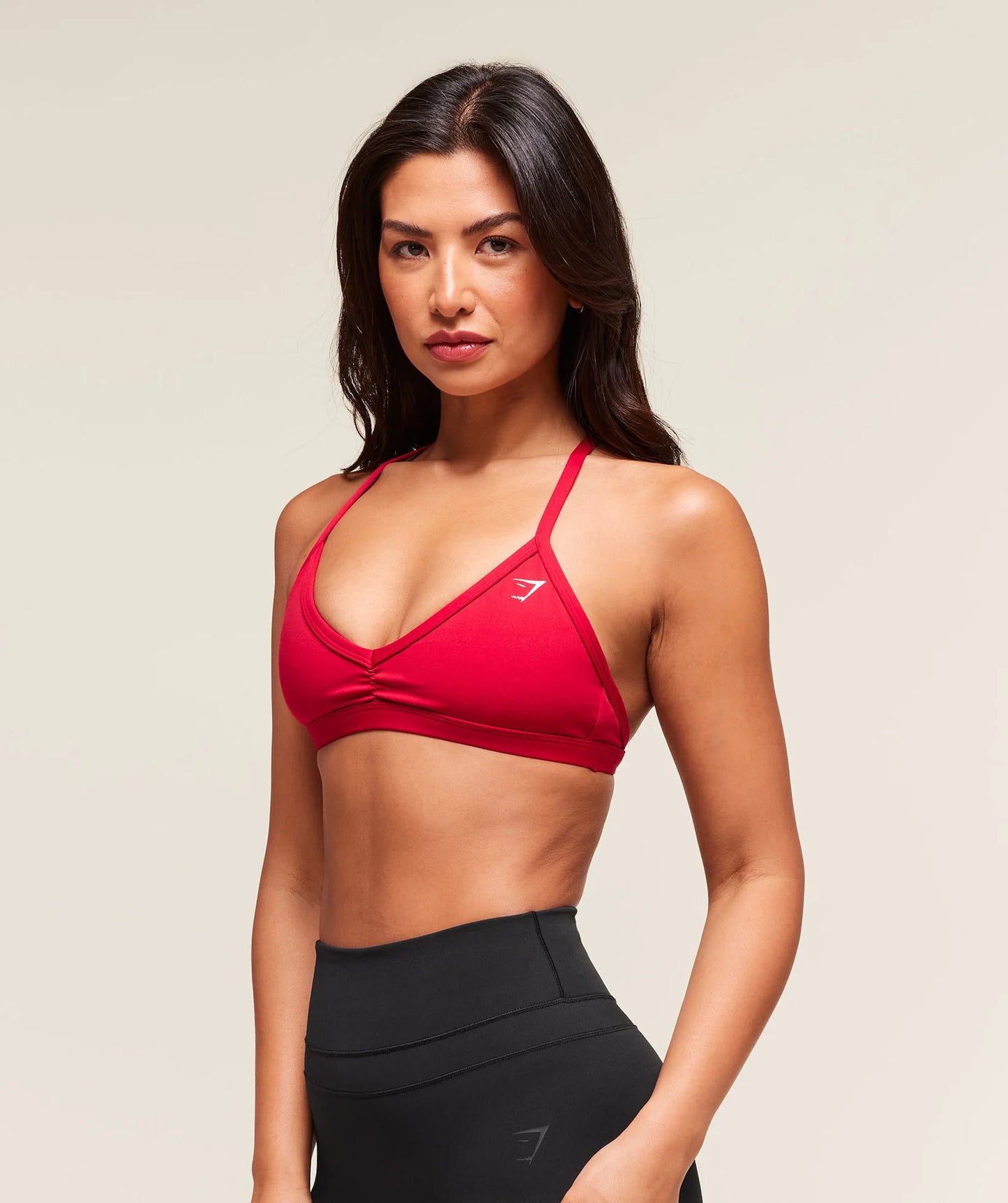 Minimal Sports Bra Red