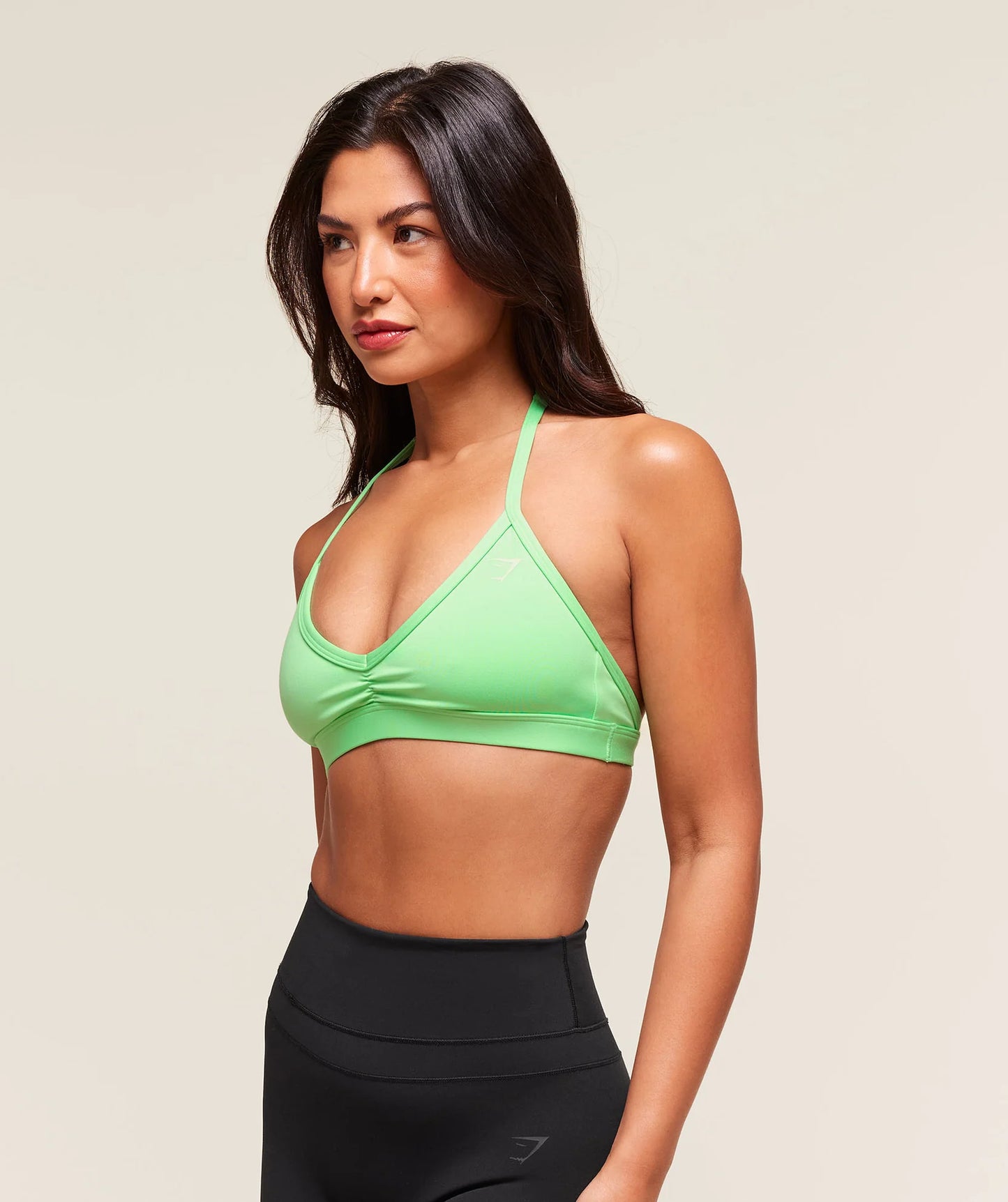 Minimal Halterneck Sports Bra