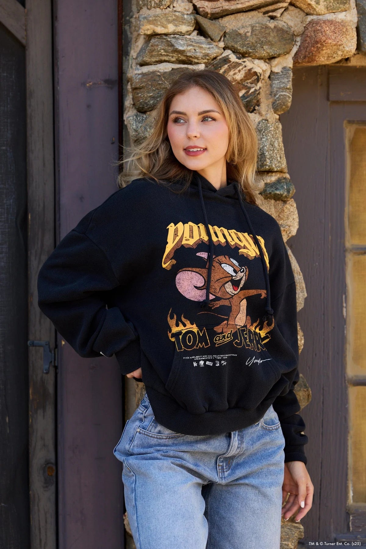 Tom & Jerry x Youngla Oversided Hoodie