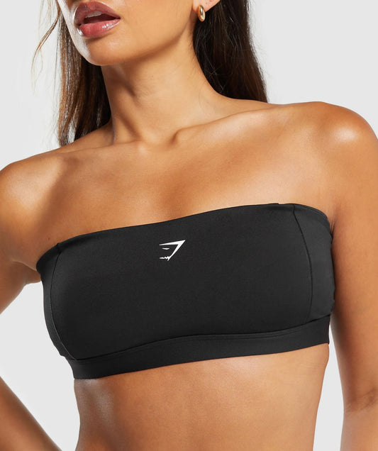 Multi Way Strap Bandeau Sport Bra