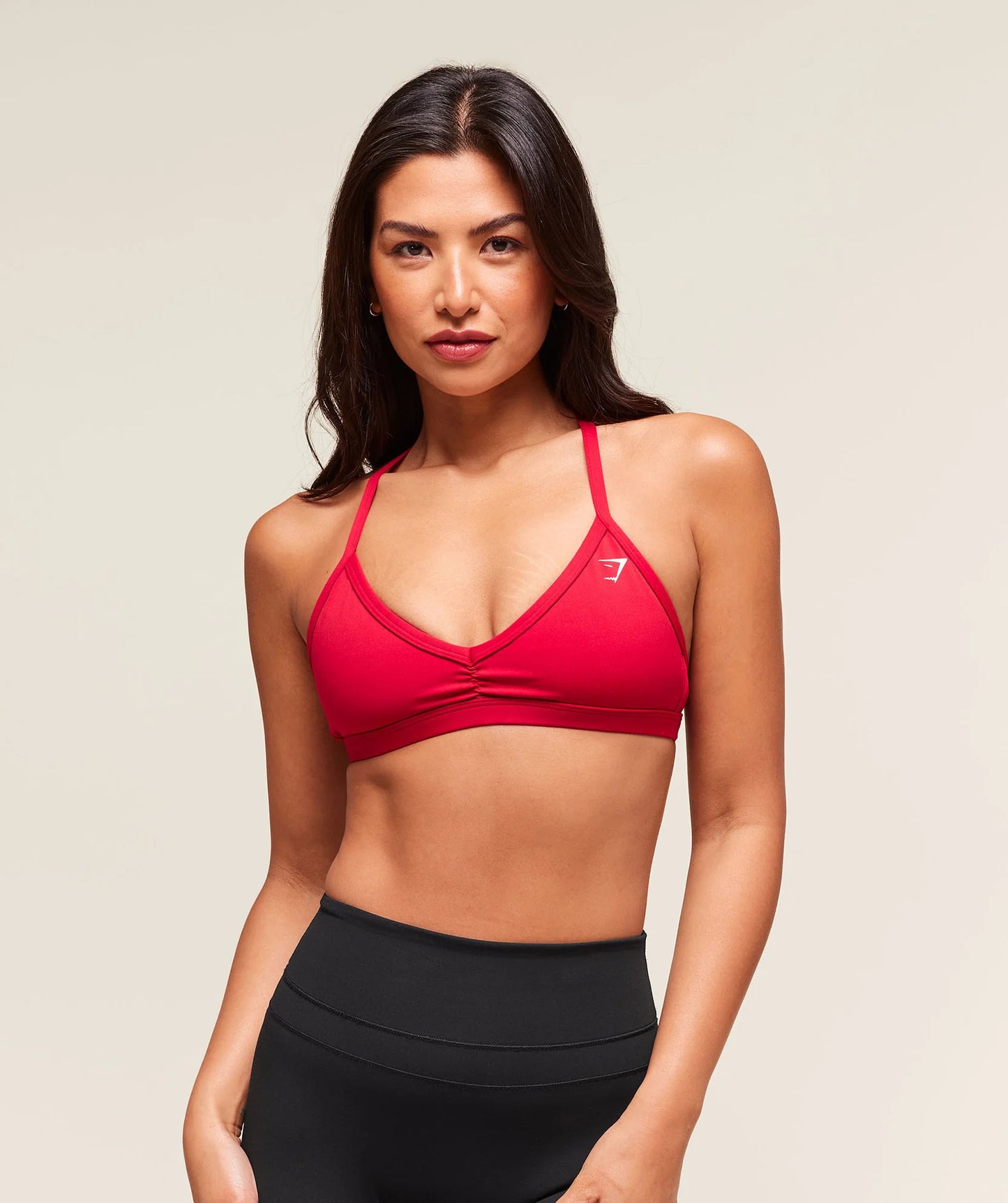 Minimal Sports Bra Red