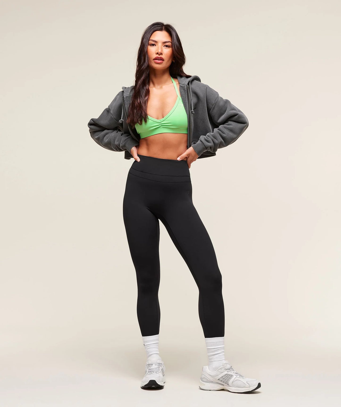 Minimal Halterneck Sports Bra