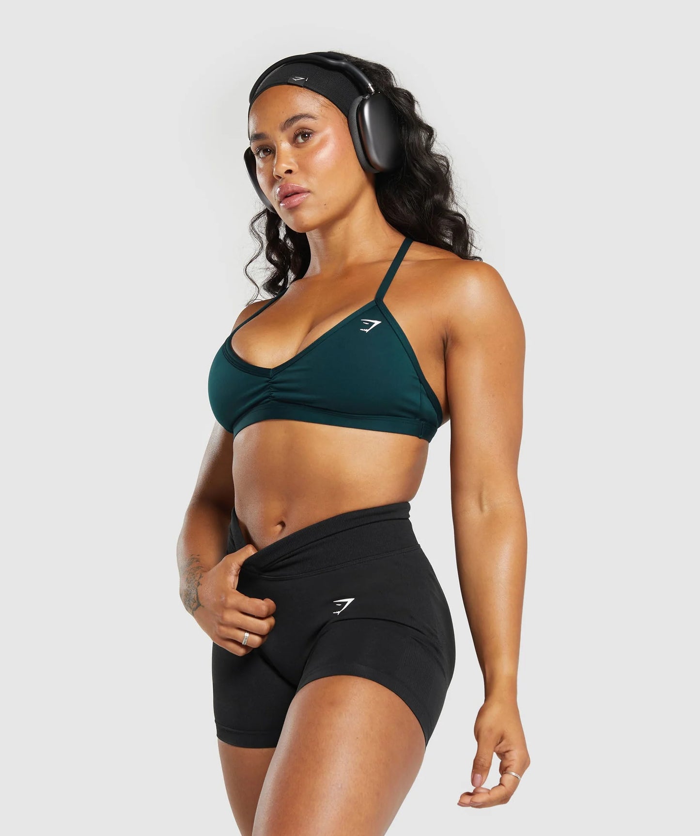 Minimal Sports Bra Strong Teal