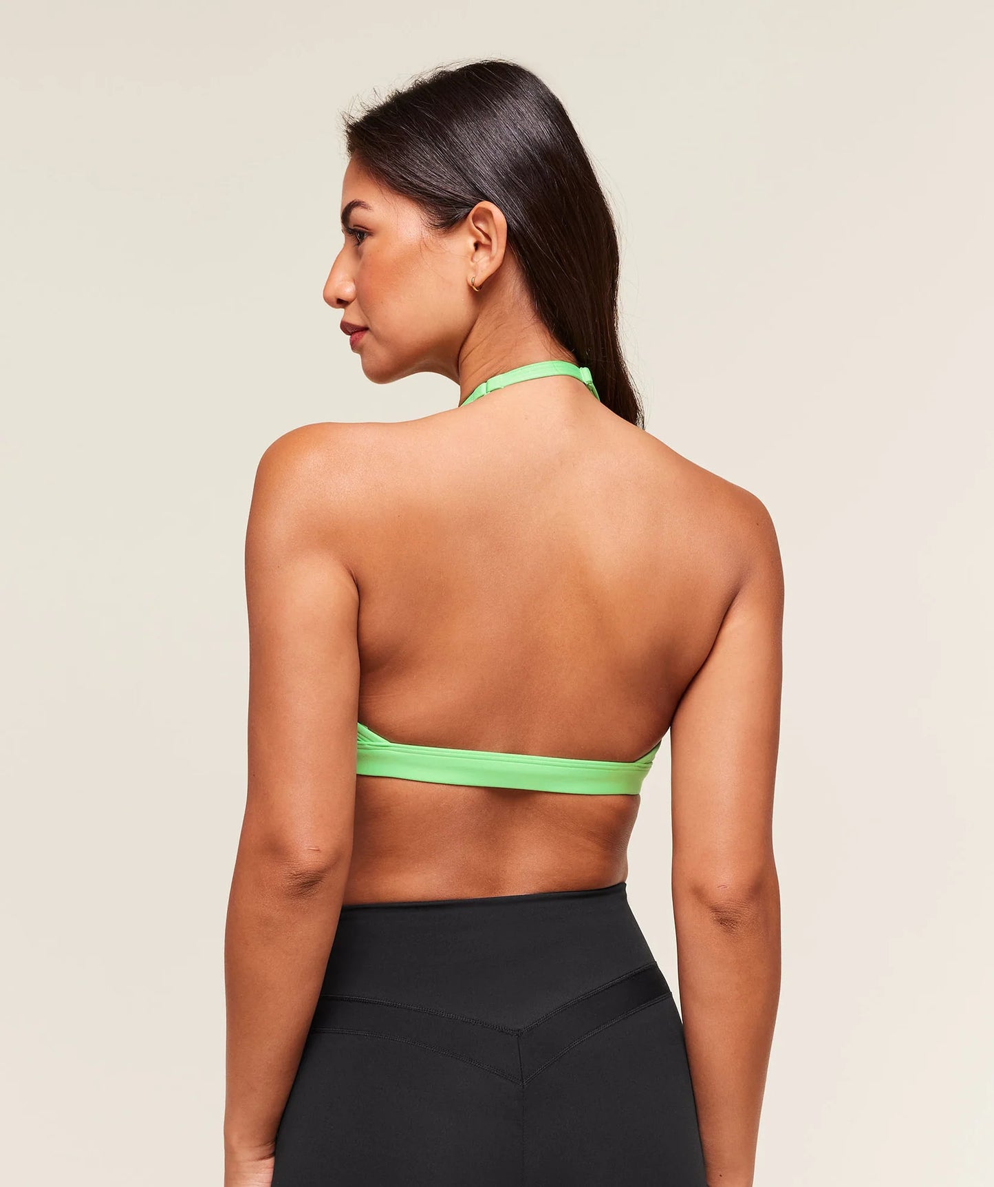 Minimal Halterneck Sports Bra