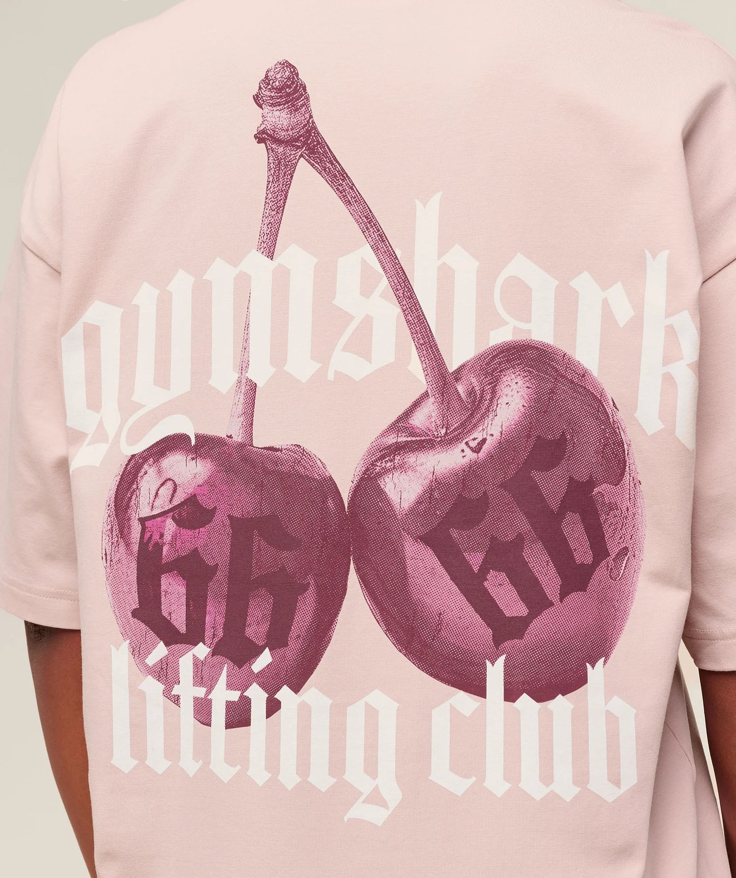 Cherry Graphic Oversized T-Shirt